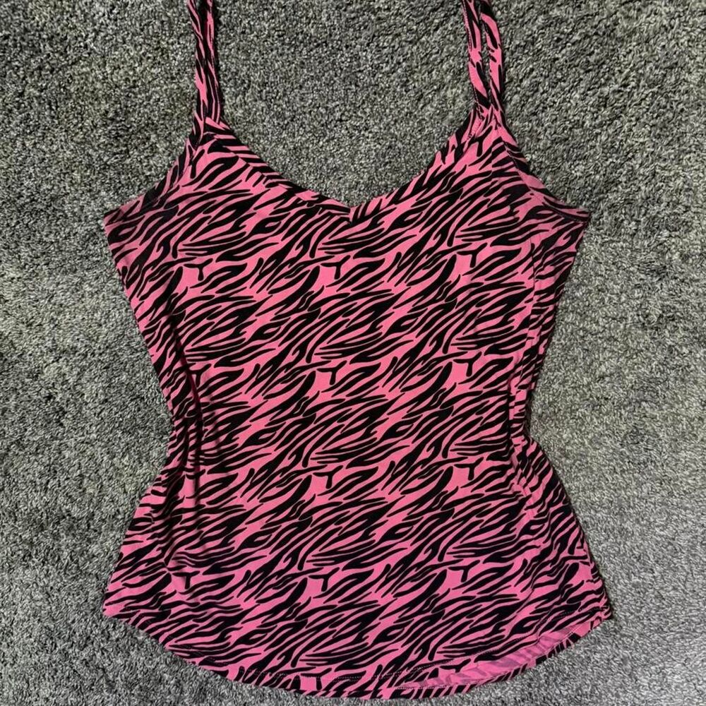 Ocean-pacific Women's Pink and Black Vest